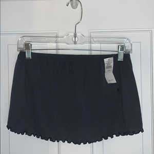 American eagle black‎ tube top crop top